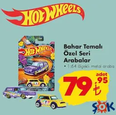 HOT WHEELS OYUNCAK BAHAR TEMALI ÖZEL SERİ ARABALAR